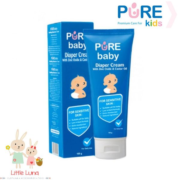 PURE BABY diaper cream 100gr/ 200gr no Box