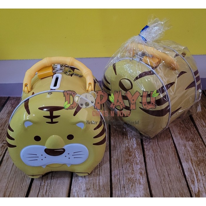 

Celengan Kaleng Tiger Harimau S251 Ada Gembok