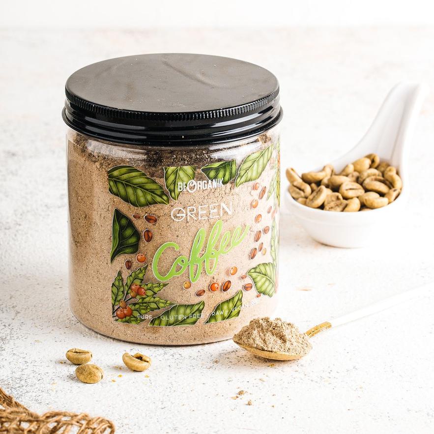 

❋ Beorganik Green Coffee 100% / Kopi Hijau Organik 200gr ♠