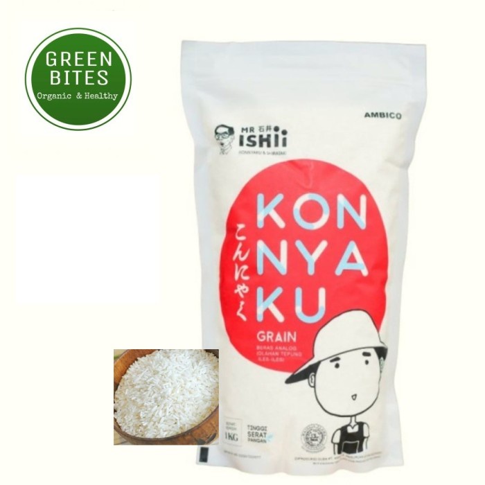 

BERAS Grain KONYAKU SHIRATAKI 1 kg 1000 g