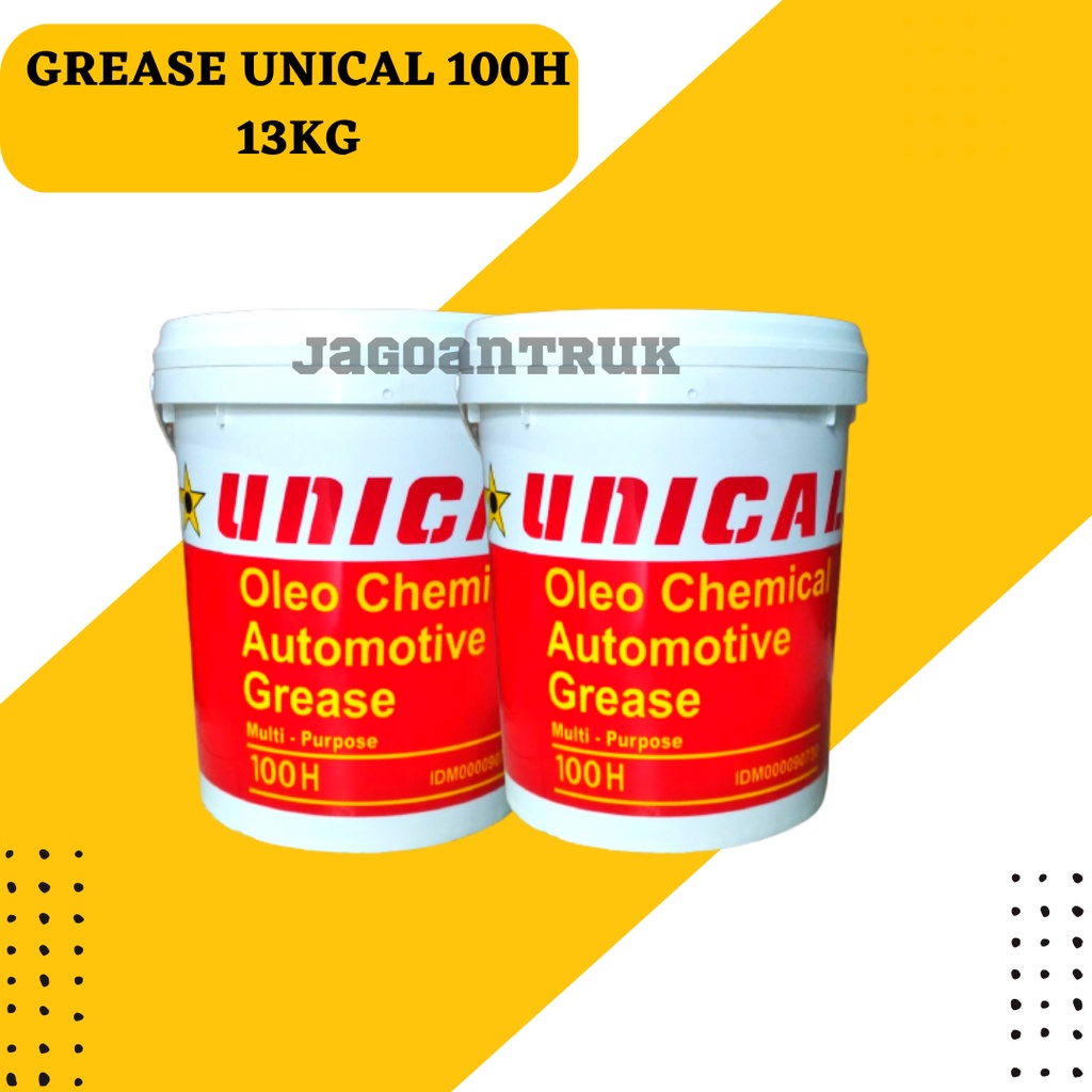 UNICAL Chassis Grease 100H (Pail 13Kg) Warna Coklat