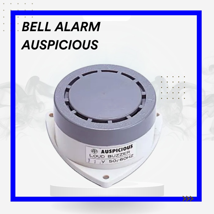 """] Bell Alarm Buzzer AUSPICIOUS ABF-75 220V Loud Buzzer