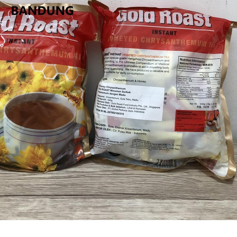 

♥ GOLD ROAST CHRYSANTHENUM TEA 30 SACHET CI HUA GOLDROAST CEREAL HONEYED CHRYSANTHEMUM TEA TEH KRISAN ♣