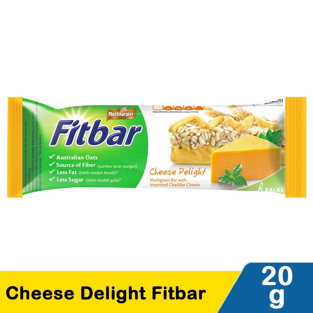 

Fitbar Cheese Delight 20gr