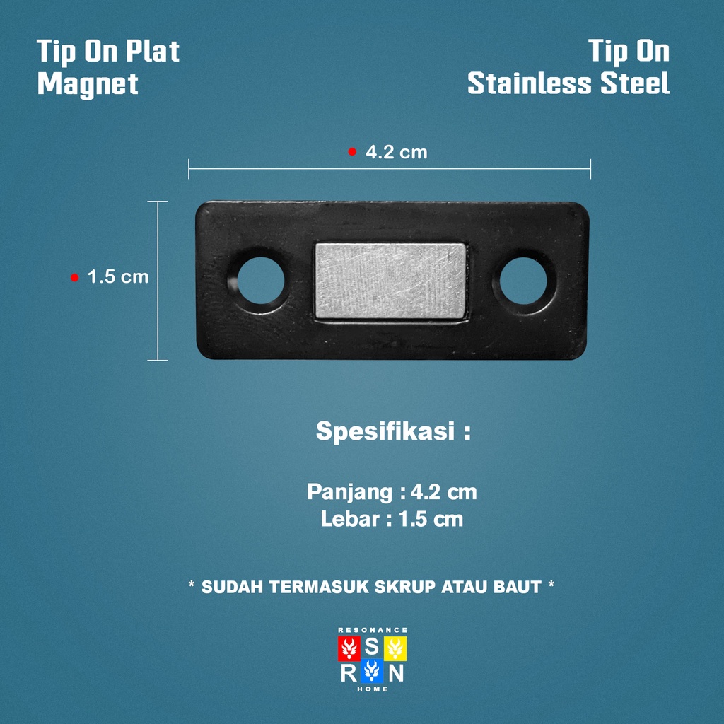 Tip On Magnet / Magnet Plate Laci Kabinet / Resonance Home