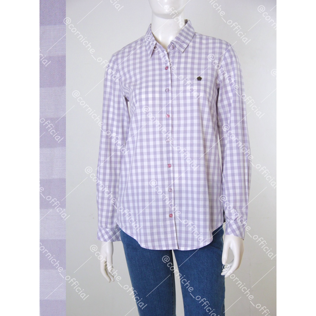 Corniche Shandy Shirt Purple - TH231551