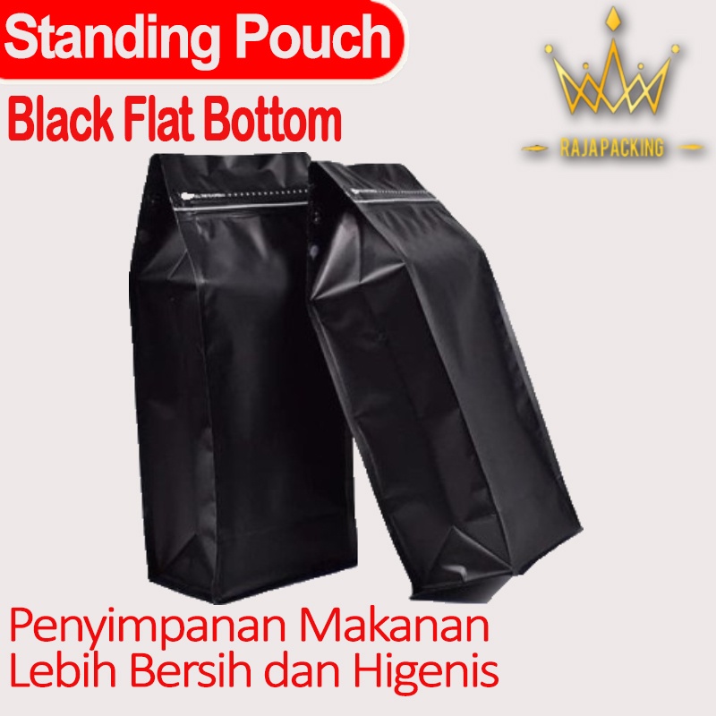 Standing Pouch | Standing Pouch Flat bottom | Standing Pouch Non Valve | Standing Pouch Klip Premium  | Kemasan Makanan