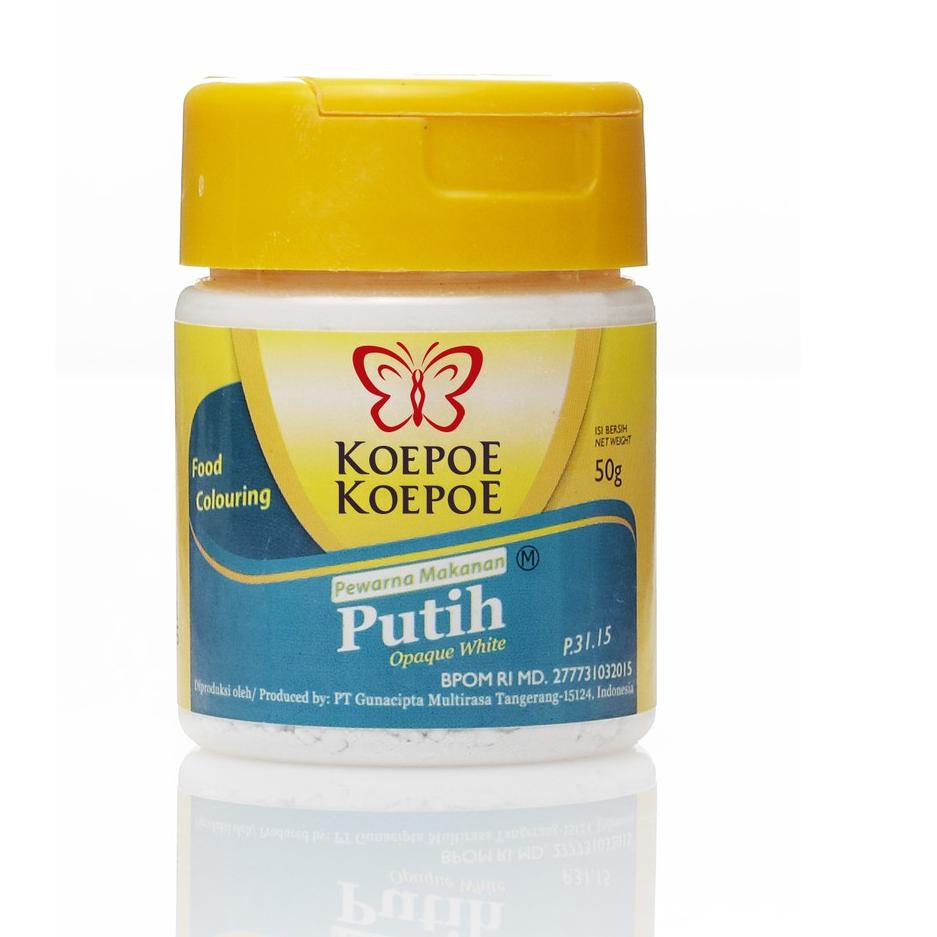 

Sikat abis PEWARNA MAKANAN PUTIH (50gr)