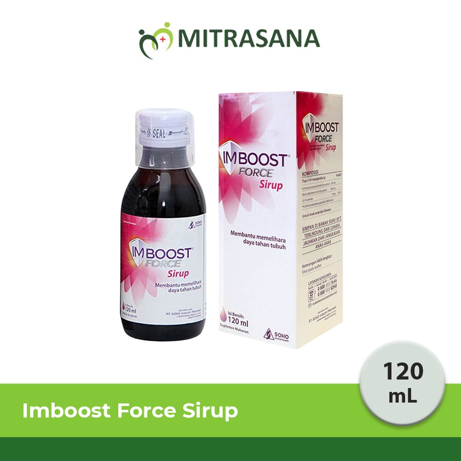 Imboost Force 120 &amp; 60 Ml - Meningkatkan Daya Tahan Tubuh