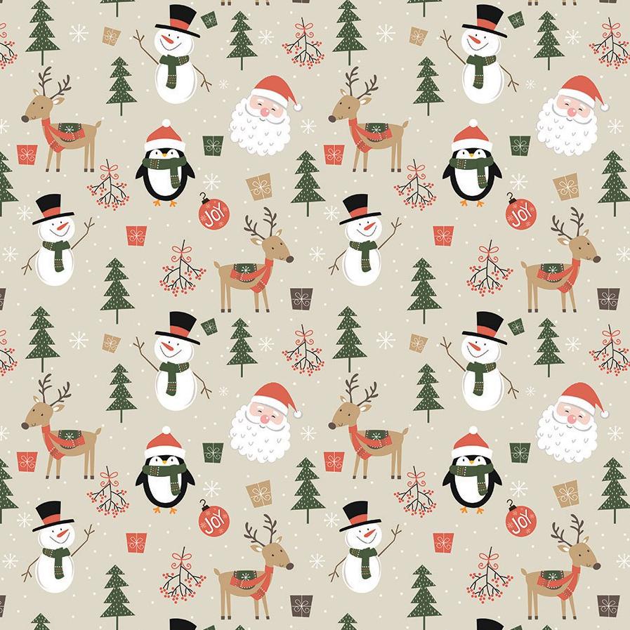 

New Recommended Kertas Kado Natal Harvest / Wrapping Paper Xmas Joyland Grey