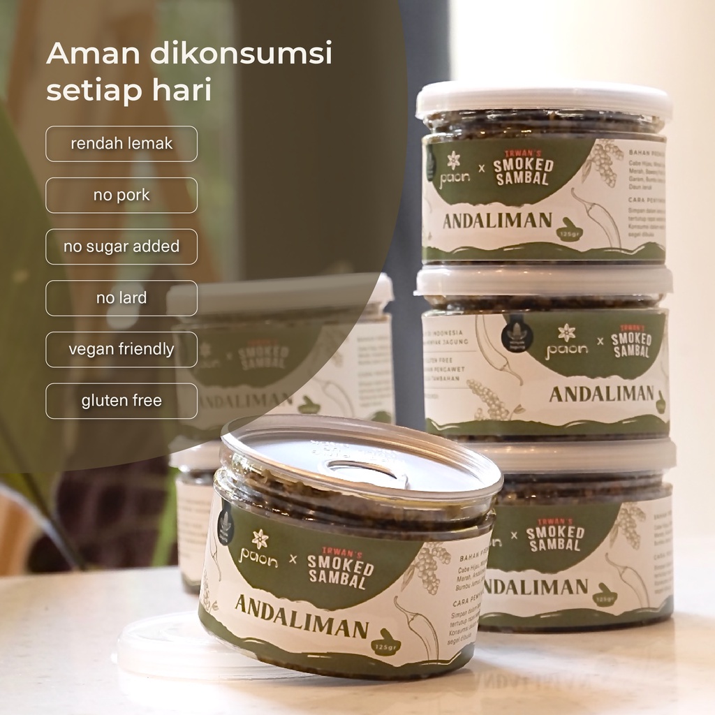 

HG Irwan's Smoked Sambal - Sambal Ijo Andaliman Medan Khas Batak Sumatera Utara