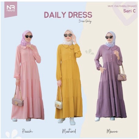 AMEERA GAMIS DEWASA DAN ANAK GAMIS DAILY DRESS BY NUBINTANG