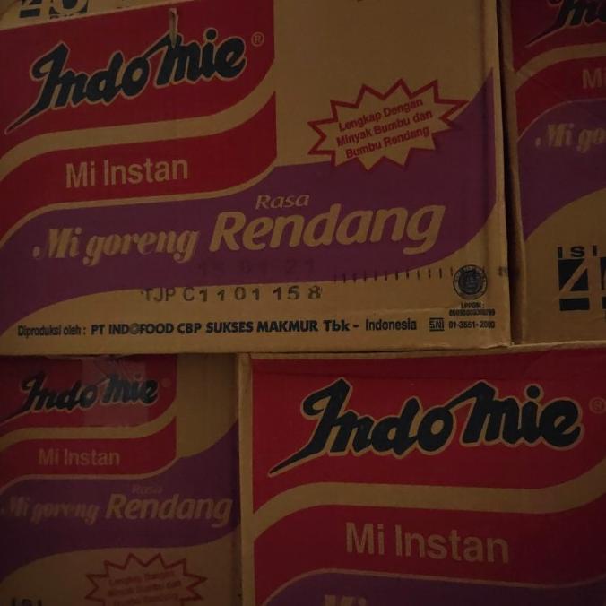 

Indomie Rasa Rendang isi 40 pcs 1 Dus / mie instan uru01