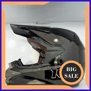 suku cadang KYT Cross Over Solid Black Metalic 140ZZ3