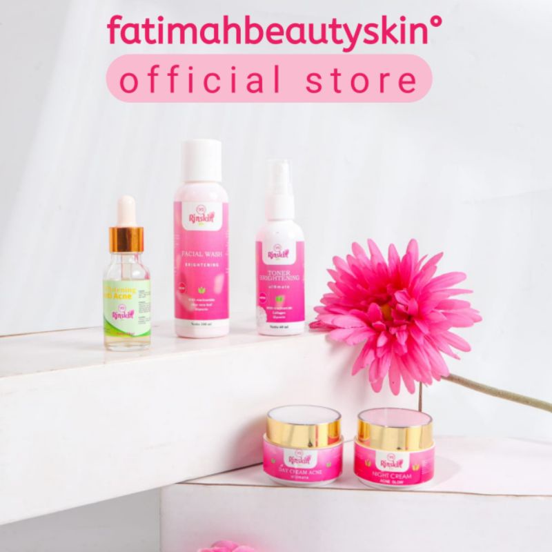 NR GLOW 1 PAKET CREAM ACNE + SERUM ACNE PERAWATAN WAJAH