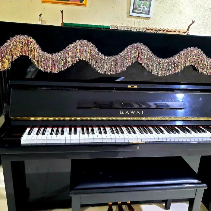 cover piano mewah tutup piano taplak piano
