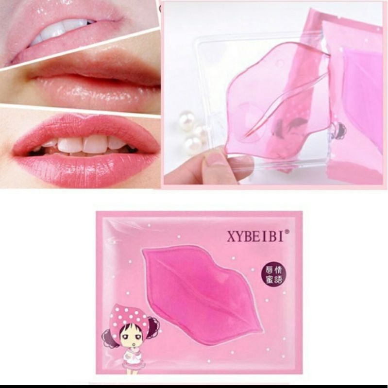 MASKER BIBIR COLLAGEN | LIP MASK BIOAQUA &amp; XYBEIBI | PELEMBAR BIBIR KERING