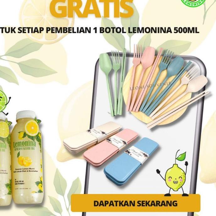 

☀ Lemonina 500ml murni untuk diet dan daya tahan tubuh F ♩