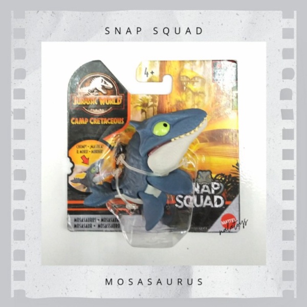 

Dijual snap squad jurassic world mosasaurus wave 8 Limited