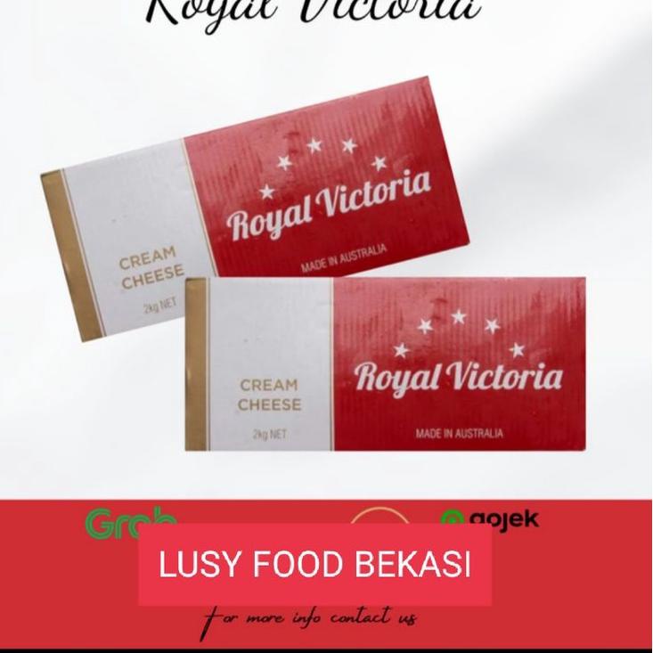 

Promo promo Royal Victoria Cream cheese Natural Halal