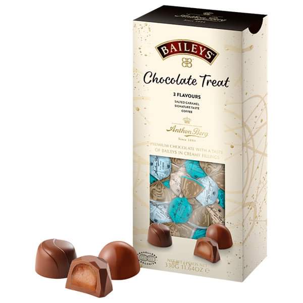 Coklat Anthon Berg X Baileys Chocolate Treat Milk 3 Flavours 330gram