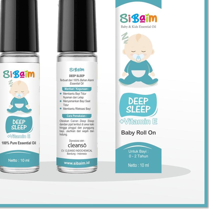 ➧ Membuat Bayi Tidur Lebih Nyenyak - SIBAIM BABY DEEP SLEEP Essential Oil 10ml by psiko ✲