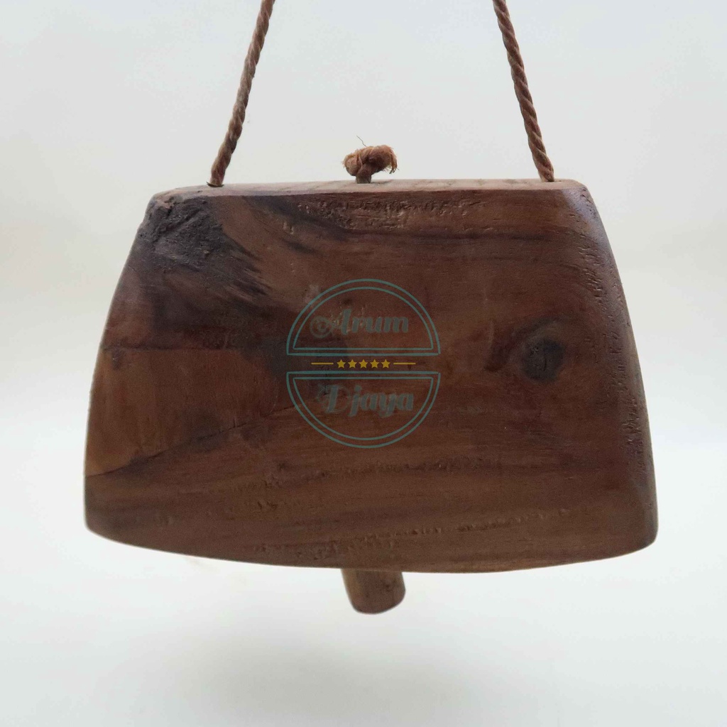 Lonceng Sapi Kayu Klontong Sapi Kayu Jati Antique Barang Antik Dekorasi Rumah Kuno