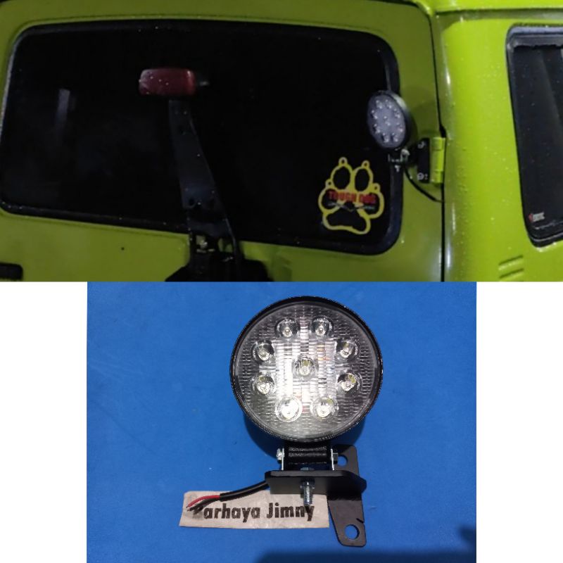 LAMPU TEMBAK MUNDUR KOMPLIT BREKET ENGSEL PINTU BELAKANG JIMNY KATANA