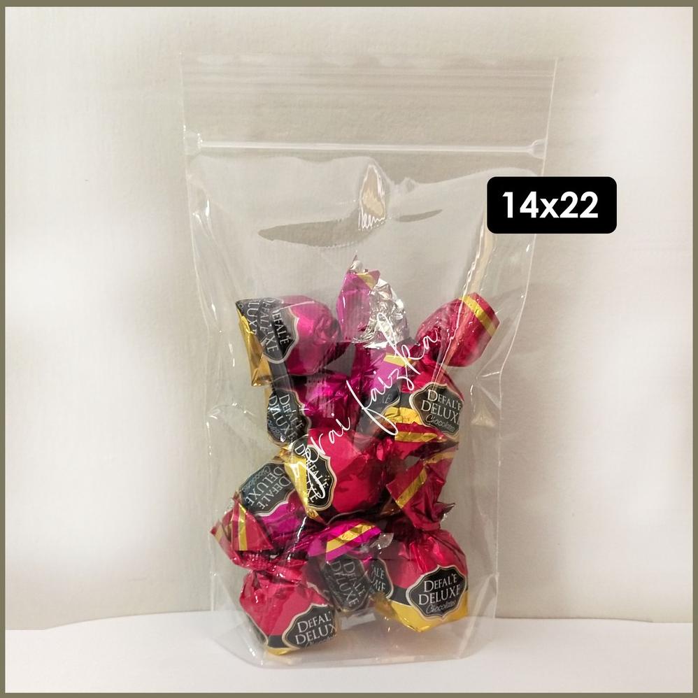 14X22 STANDING POUCH/KEMASAN BERDIRI SINGLE SEAL .
