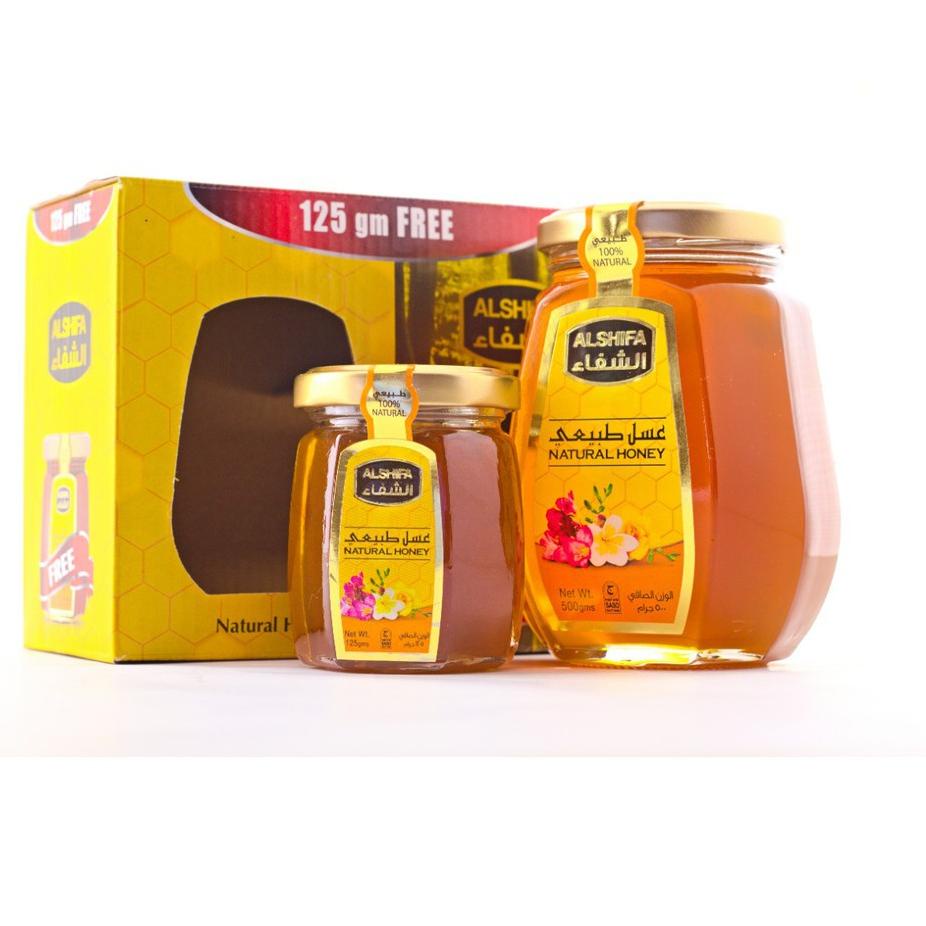 

♟ Arab Al Shifa 500gr Free 125gr / Alshifa 500 gr Free 125 gr Natural Honey ♦