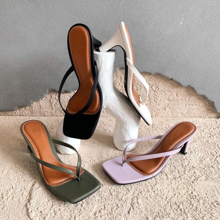 HARGA TERMURAH Sandal Heels Hak Tahu Wanita Emilie CM-234