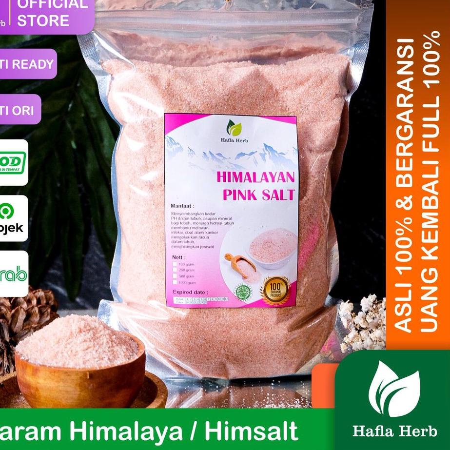 

Paling Laris7o2Nc Garam Himalaya Original 1 kg Asli Organik Garem Himalayan Salt Himsalt Organic MPASI