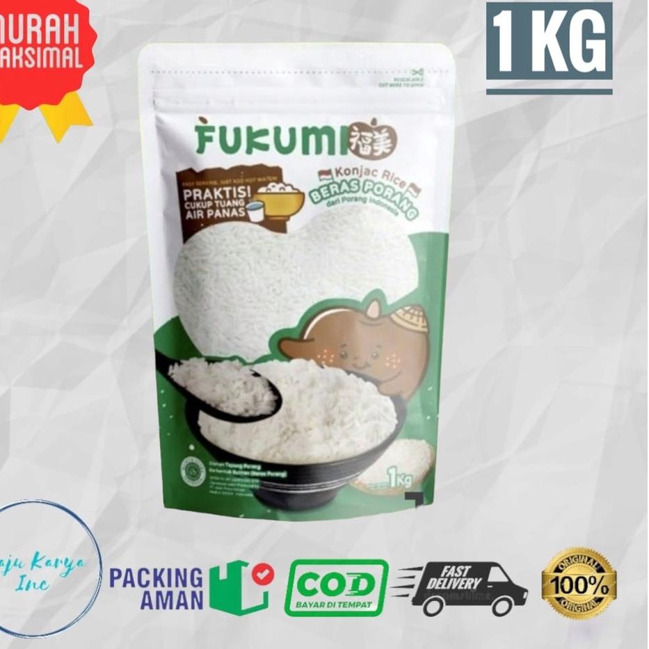 

Promo baru FUKUMI BERAS PORANG POUCH 1KG