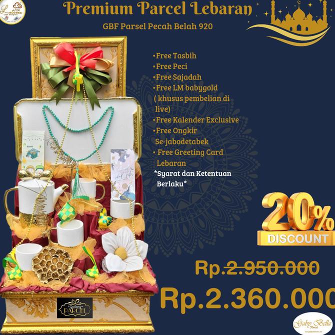 

Parcel Lebaran Gbf 920, Parcel Teaset, Hamper Lebaran,Parcelpecahbelah Istanasembakoo