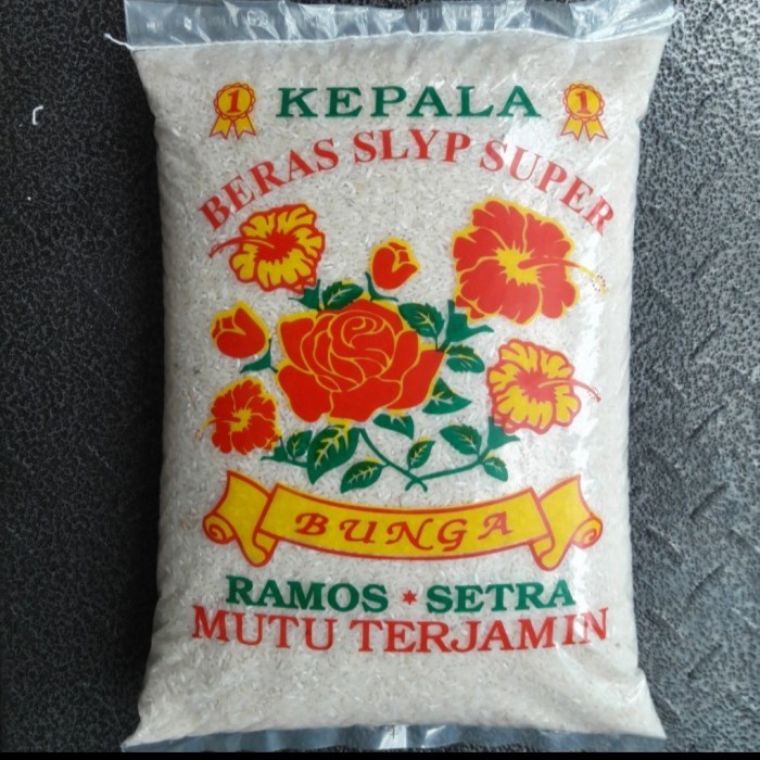 

BERAS PUTIH SETRA RAMOS CAP BUNGA UKURAN 5KG