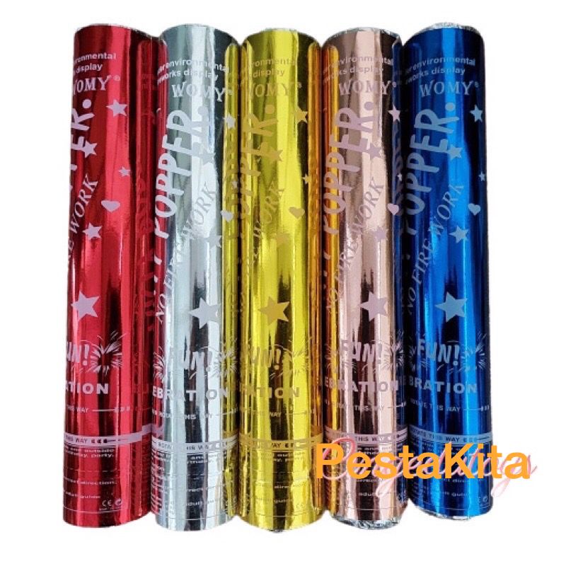 PARTY POPPER / CONFETTI (khusus pengiriman dalam pulau jawa)