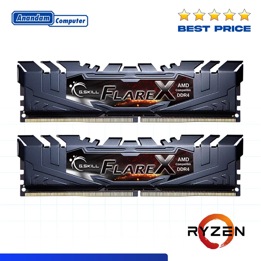 Gskill DDR4 Flare X 32GB (2x16GB) 3200MHz PC25600