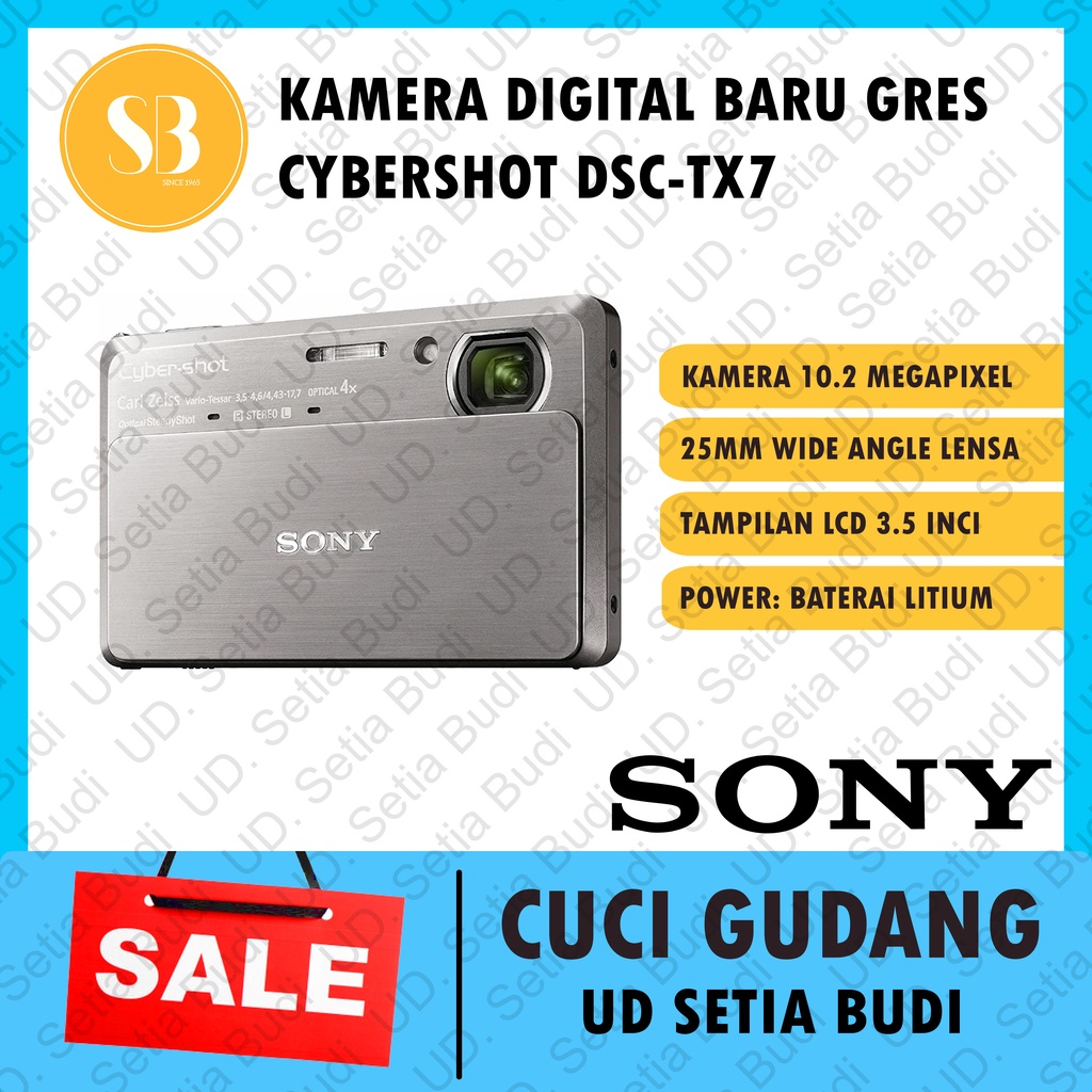 Kamera Digital Sony Cybershot DSC-TX7 Touchscreen Baru