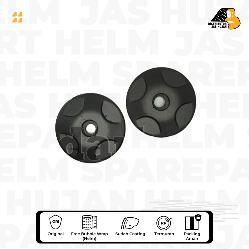 Baut (BULAT) / Side Cover Helm untuk KYT 2 Vision