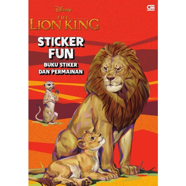 

The Lion King: Sticker Fun: Buku Stiker Dan Permainan