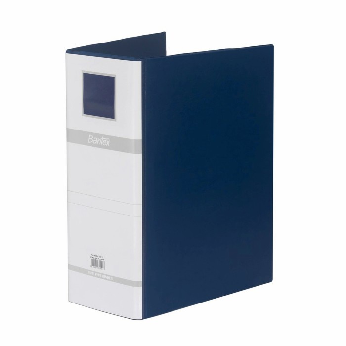 

Terlaris Bantex Post Pipe Binder/Post Binder Folio 2 Ring 10Cm/ Ba-1312 01 Blue