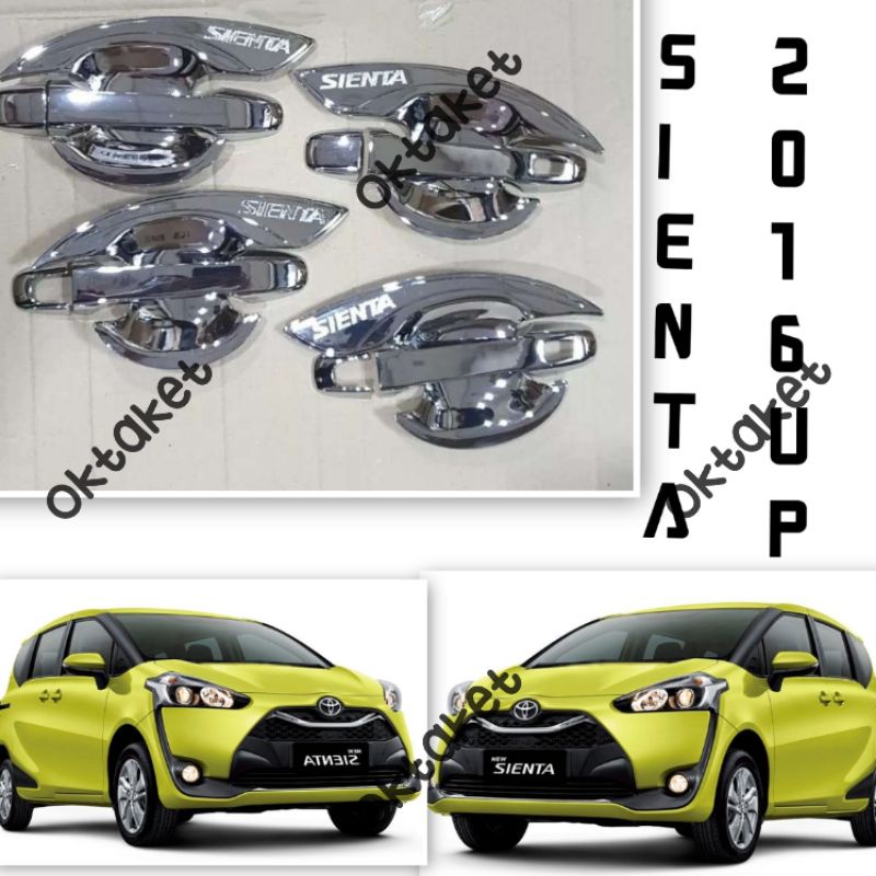 paket outer handle Toyota Sienta 2016 2019 2023 Sporty Chrome