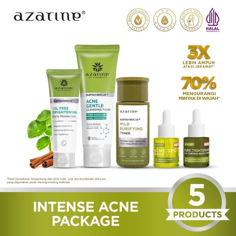 Azarine paket Acne intent