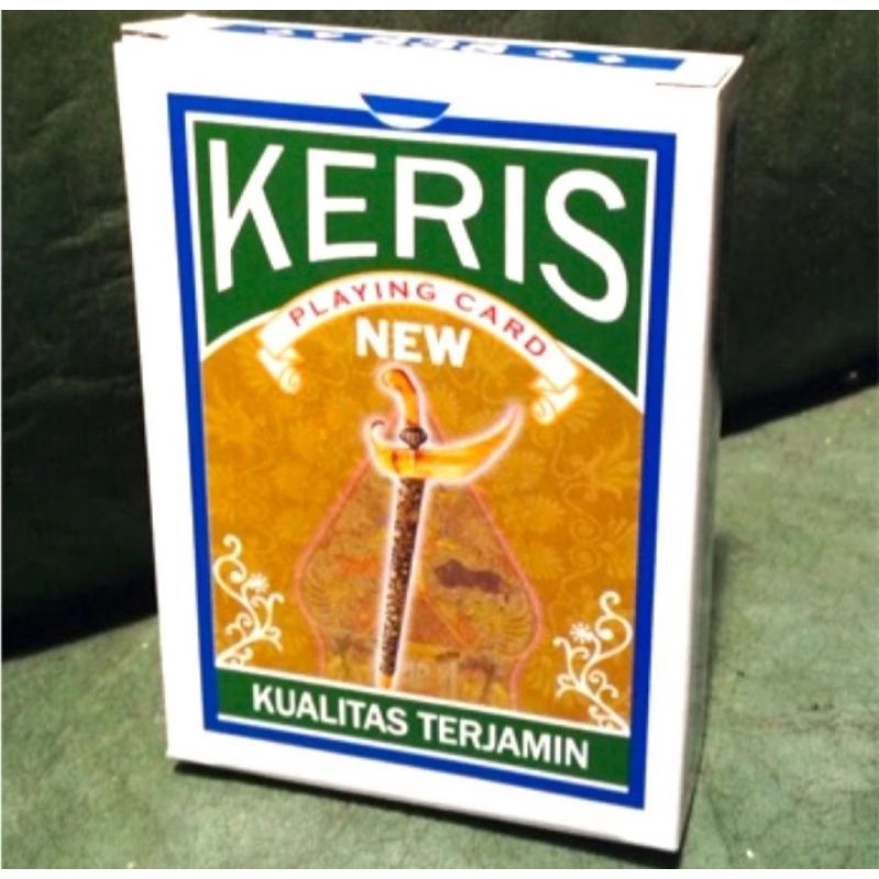 Kartu Remi Poker Card KERIS Premium Anti Air Kartu Sulap