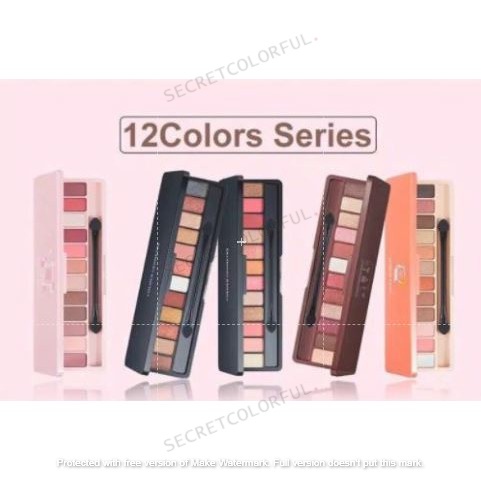 LAMEILA Eyeshadow Palette 12 Warna