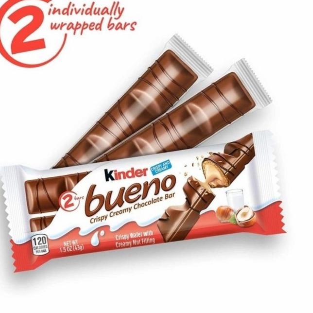 

TertarikZ5l5K Kinder Bueno 43gr | 43 gr Coklat Premium T2