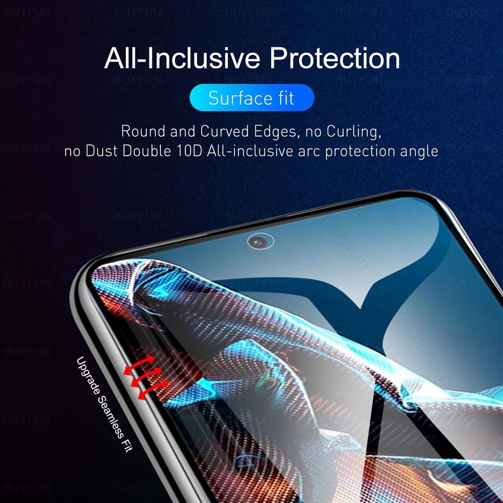 Pelindung Layar Screen Protector Poco X5 5G Poco X5 Pro 5G paket 3 in 1 Berbahan Hydrogel