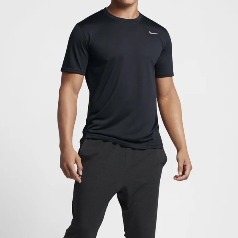 Nike Legend 2.0 Dry Tee Black 718834-010 Pakaian Training Original