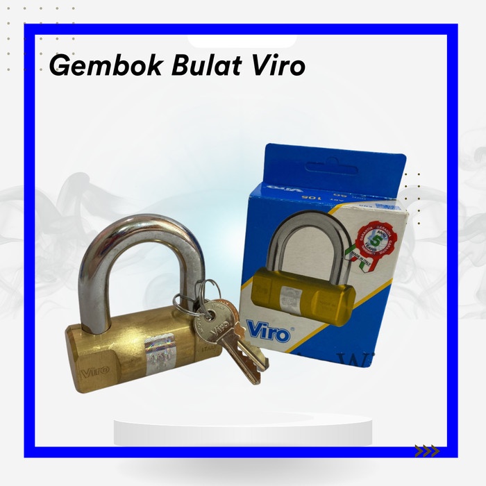 

Buruan beli] Gembok Bulat Viro 50MM 60MM 70MM