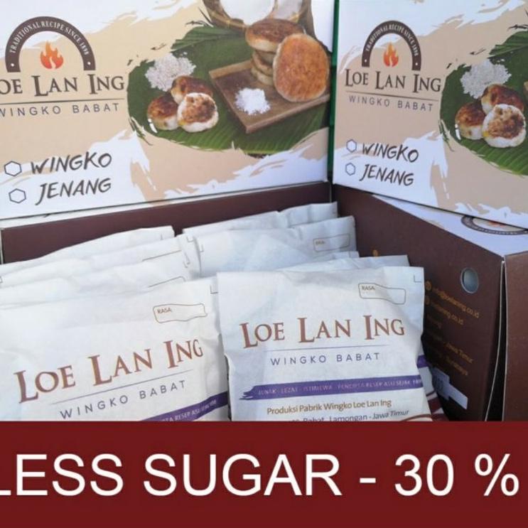 

❊ Loe Lan Ing Wingko Isi 10 Less Sugar ☑